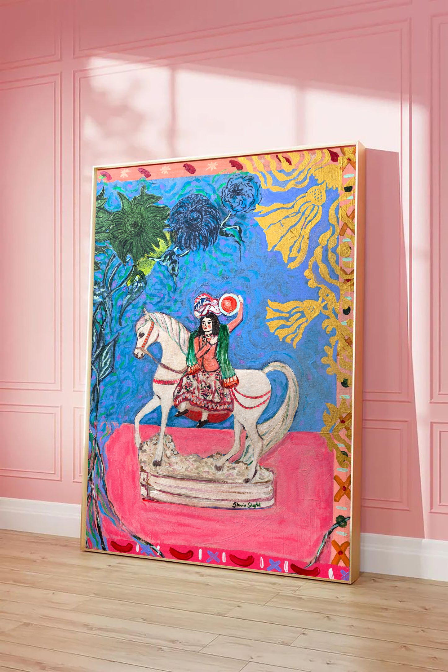 Staffordshire Lady on a Horse