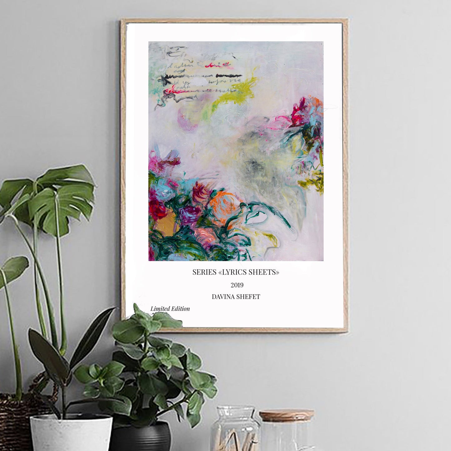 Abstract Art Print, Minimal white abstract art - Davina Shefet Art Store