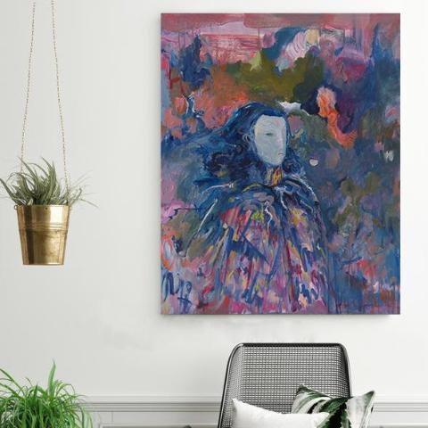 Art Poster of Baudelaire Portrait - Davina Shefet Art Store