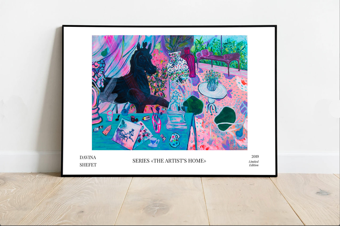 Art Print, "The Artist's Home"