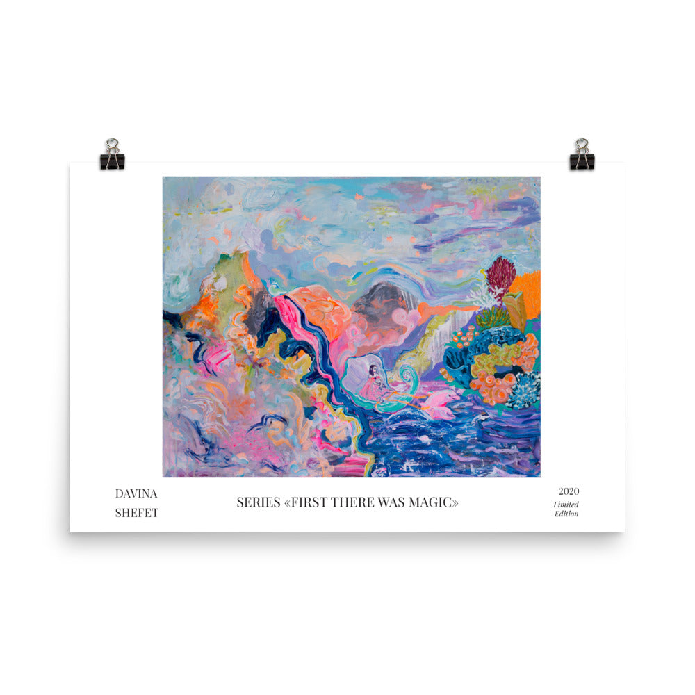 Art Print of "The Queen Saba"