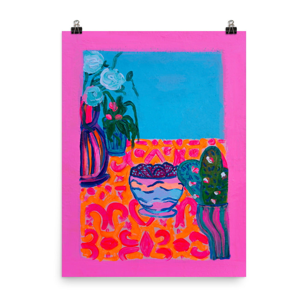 Limited Edition Art Print, The Artist's Home Series - Davina Shefet Art Store