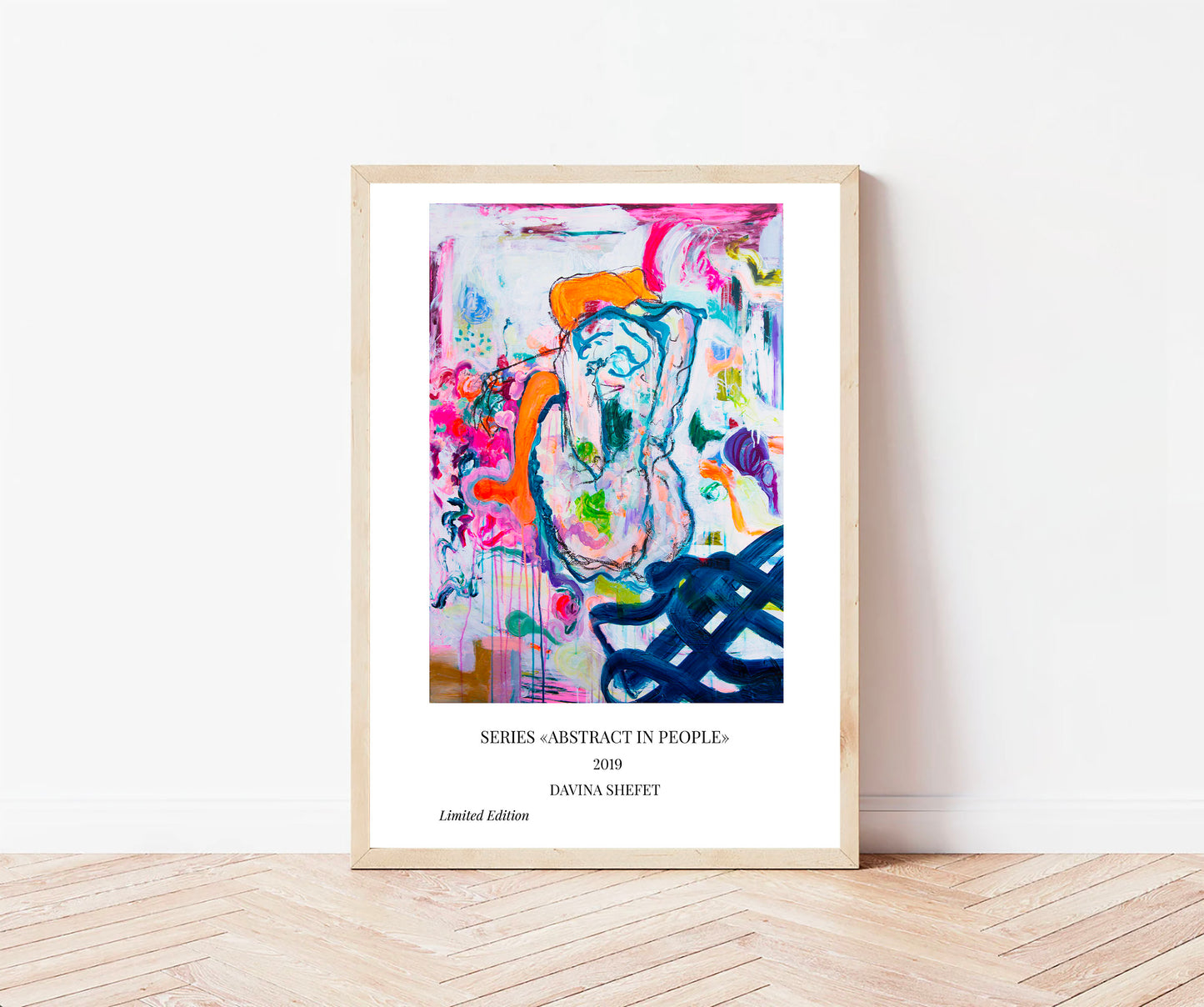 Art Print of Nude with Title