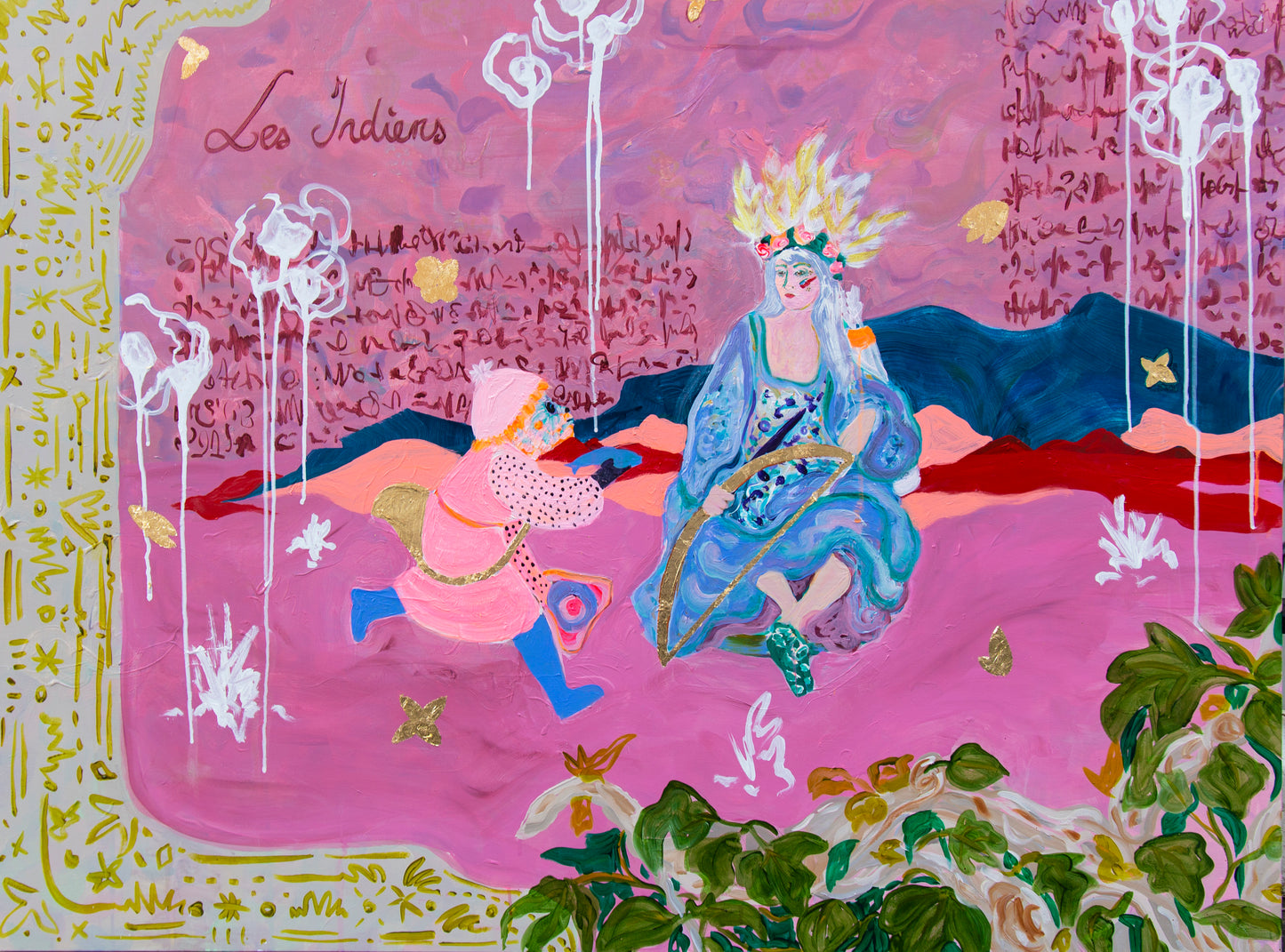 Print - "Les Indiens II"