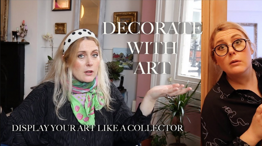 VIDEO Ideas to decorate with Art