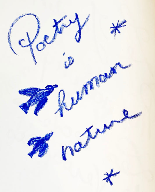 "Poetry is human nature" - Preparation Sketches for new series