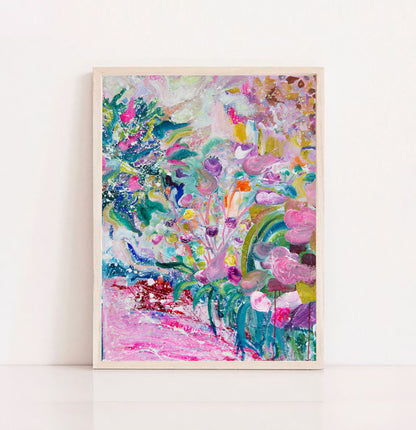 Art print of Spring in the Garden