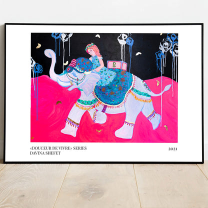 Art print of The Indian Elephant