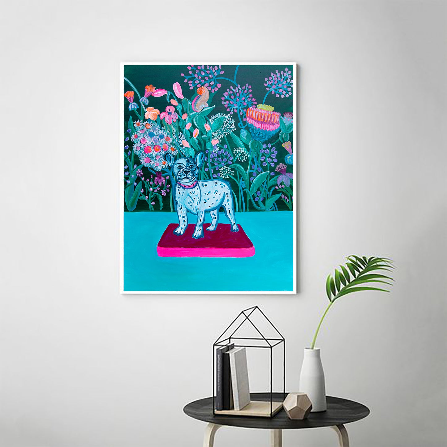 Art print of French Bulldog