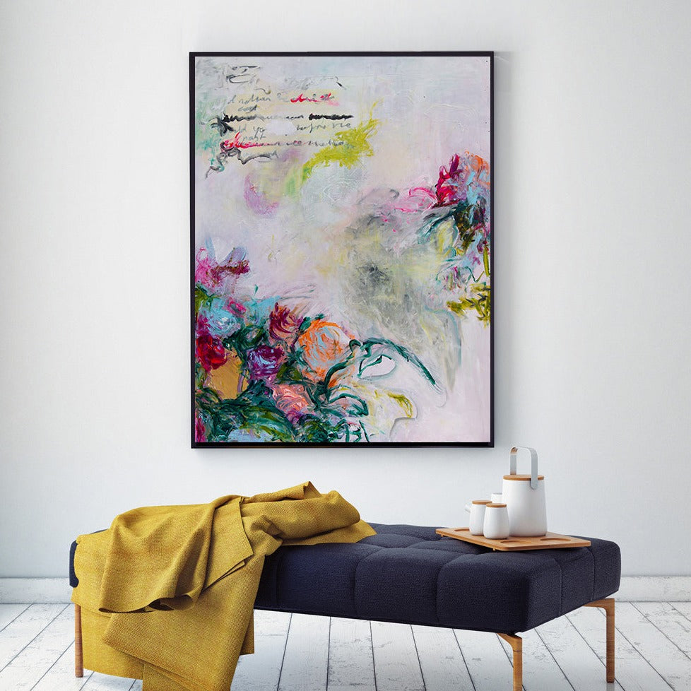 Art print of Abstract Flowers