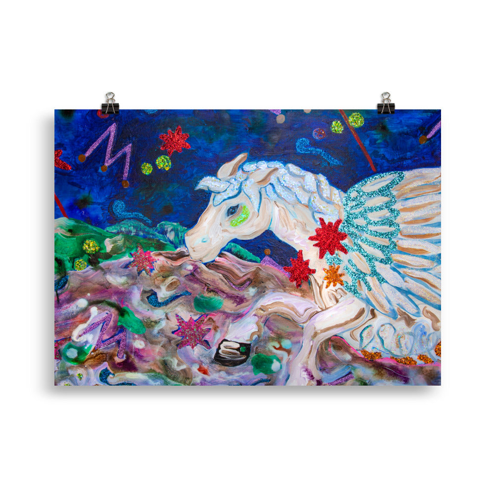 Art print of Pegasus