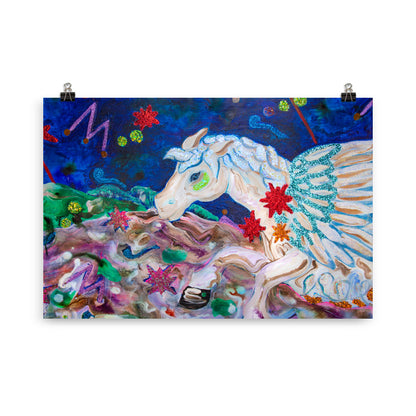 Art print of Pegasus