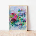 Flower Art Print, Abstract Art