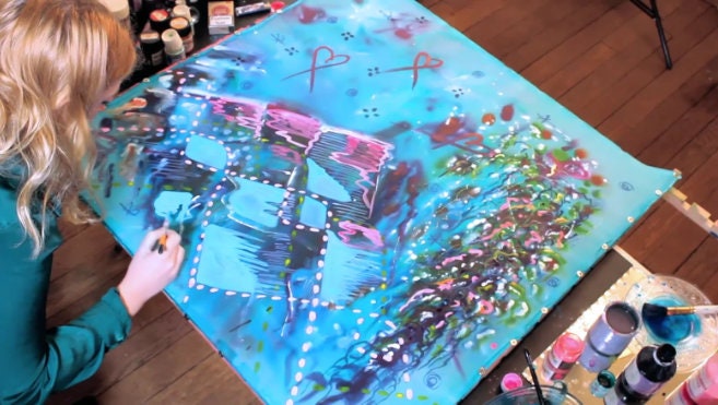 Giclée premium print, Contemporary Flower print