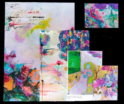 Giclée premium print, Contemporary Flower print