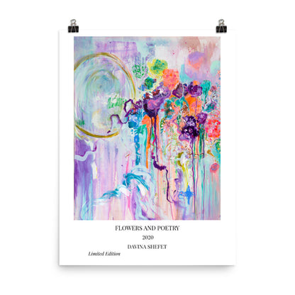 Abstract Art Print with title