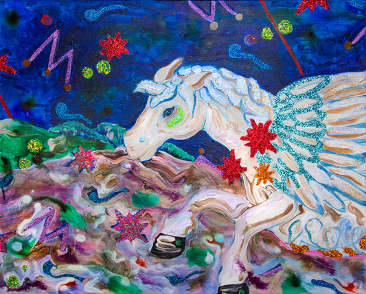 Original Painting Pegasus